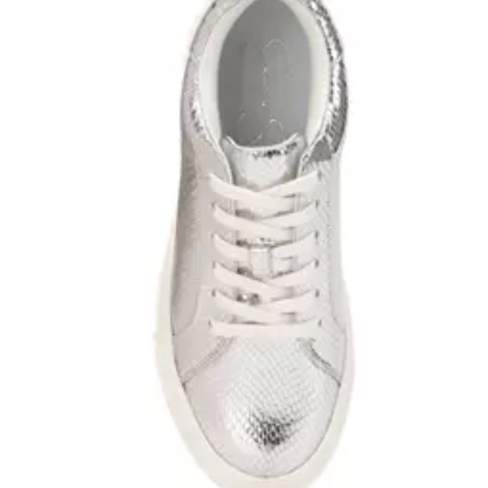 NWOB Jessica Simpson Metallic Snake Sneakers - Picture 6 of 6